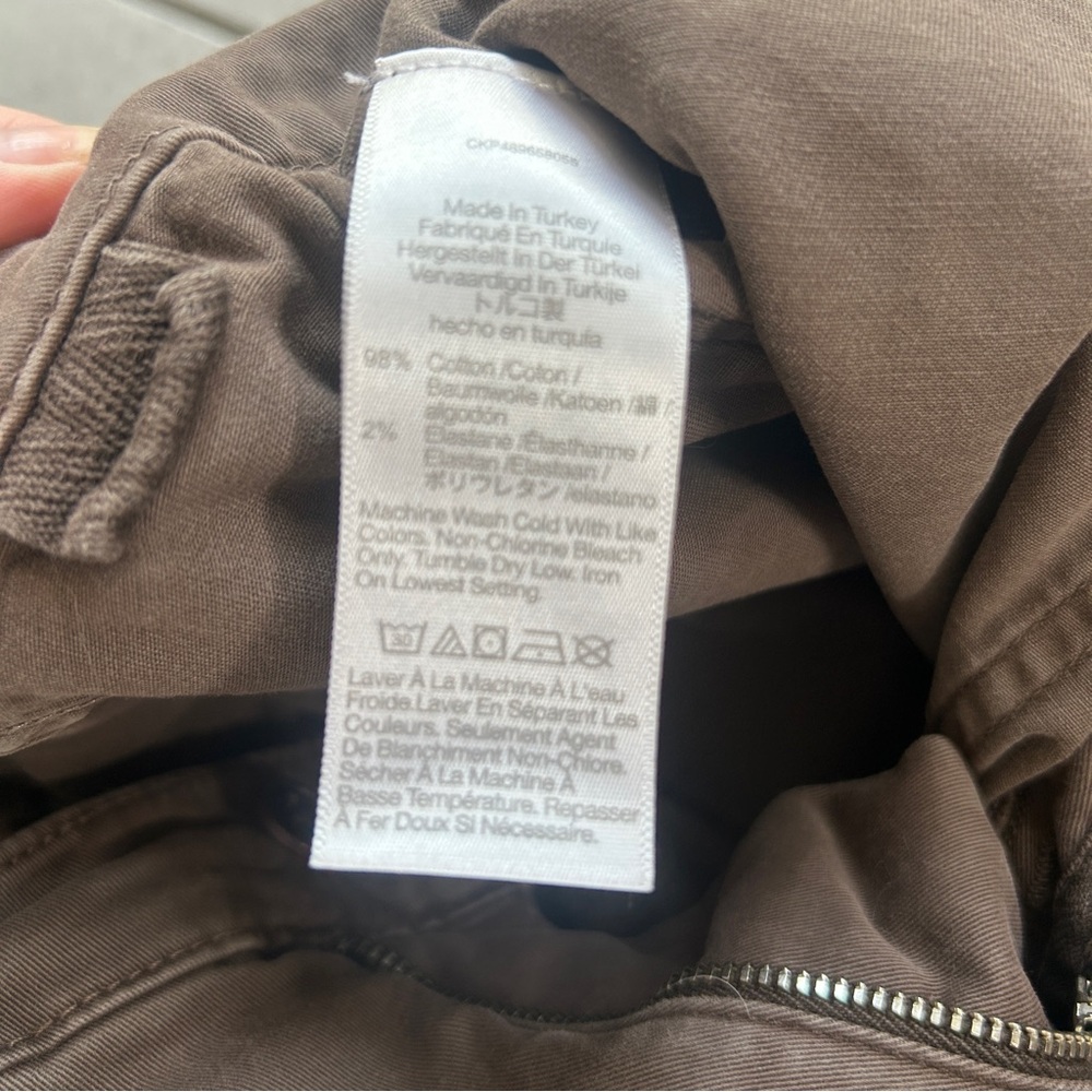 Madewell Chocolate Brown Barrel Utility Pants - Picture 4 of 6